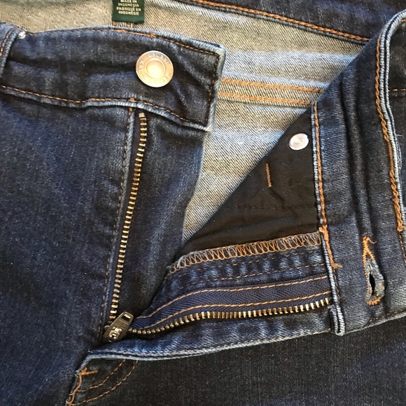 Lauren Ralph Lauren Denim Blue Jeans Womens Size 6 Dark Blue Mid Rise Straight - Picture 8 of 13